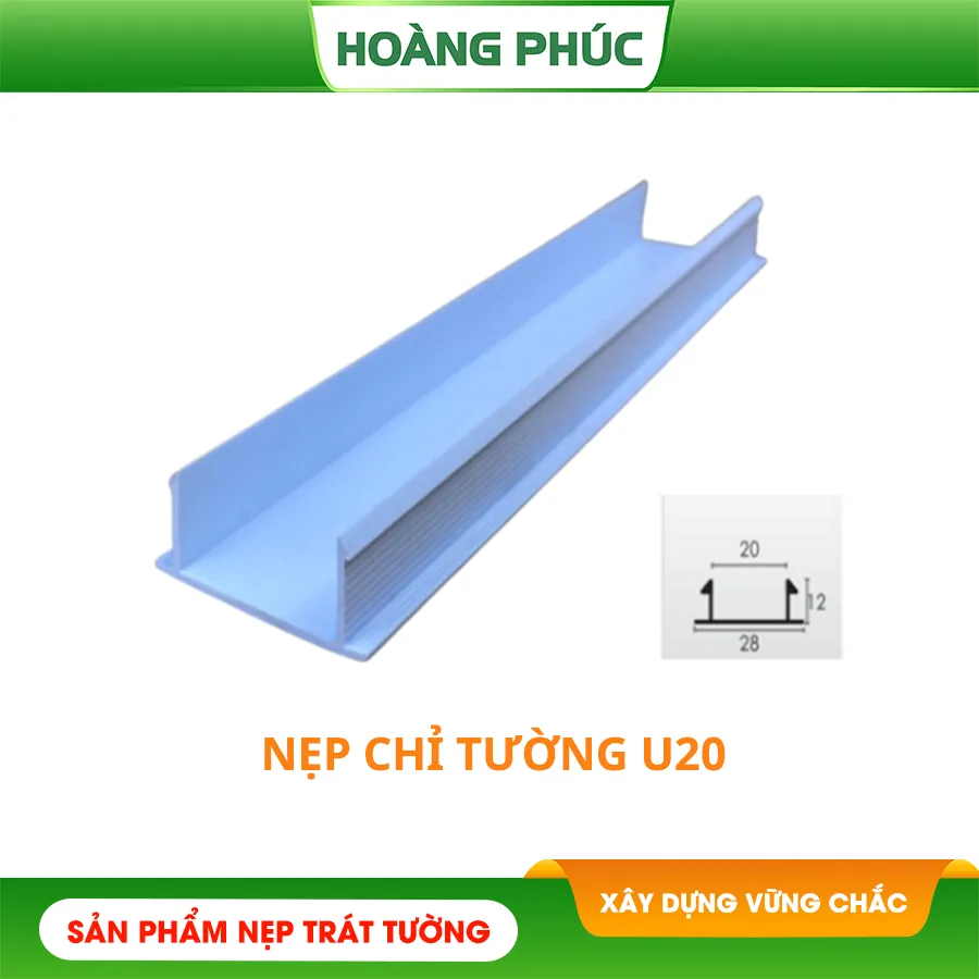Nẹp Chỉ Âm Tường TĐ U20