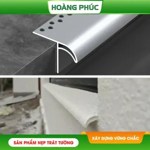 Ứng dụng nẹp ngắt nước Hoàng Phúc trong xây dựng hiện đại