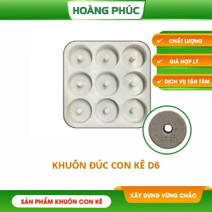 Khuôn Đúc Con Kê Cọc Khoan Nhồi – D6 (mm)