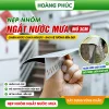 Nẹp chỉ ngắt nước, ngắt dòng chảy nước mưa, nước mưa không chảy ngược vào ban công